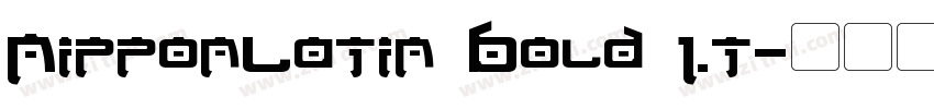 NipponLatin Bold 1.t字体转换